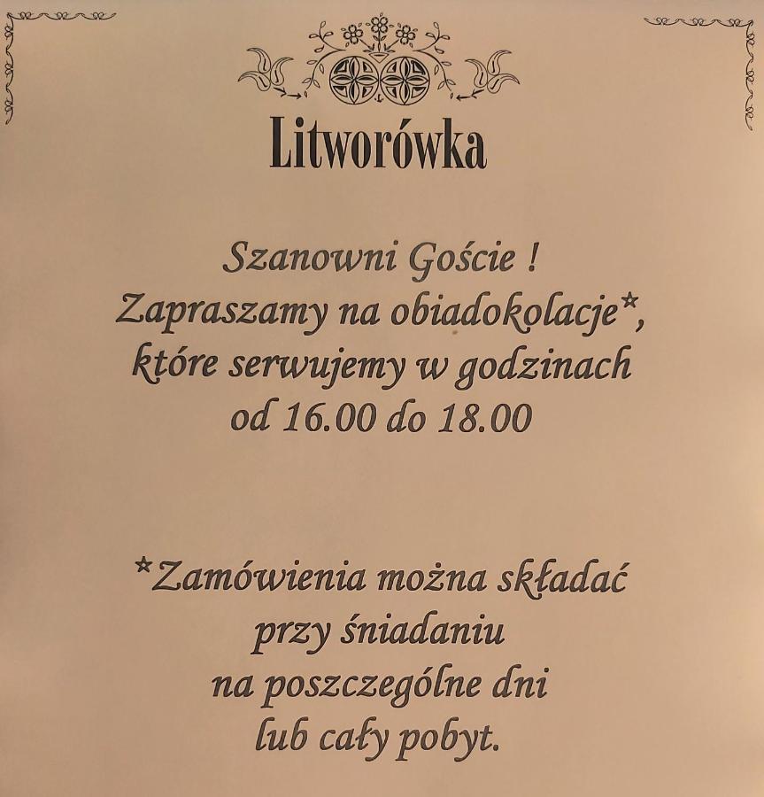 Willa Litworowka Bialy Dunajec Exterior photo
